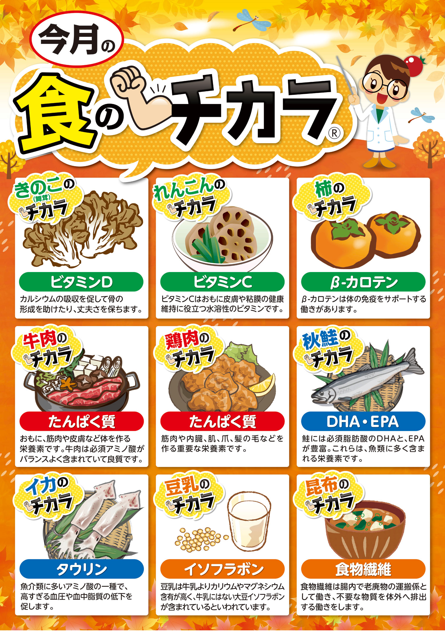 10月の食のチカラ