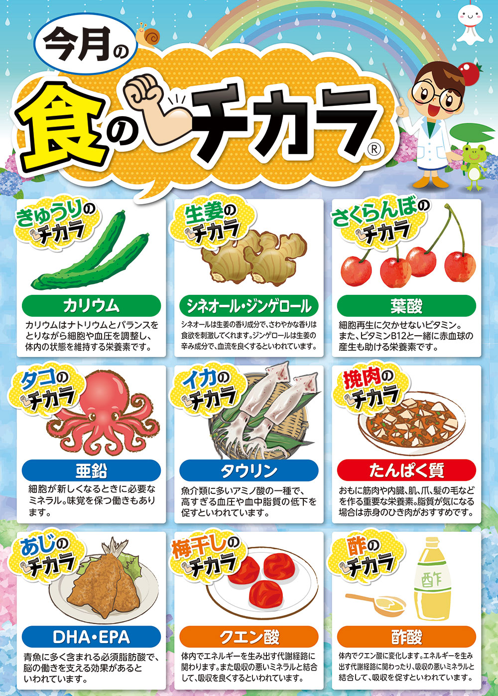 ６月の食のチカラ