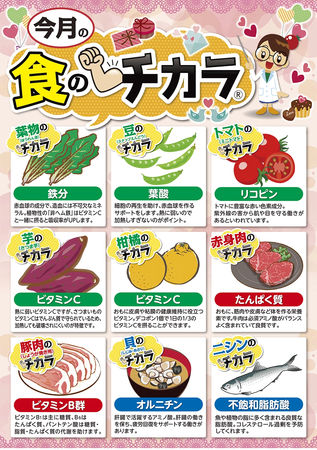 今月の食のチカラ